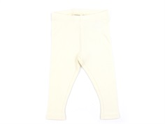 Wheat cream rib leggings Maddy